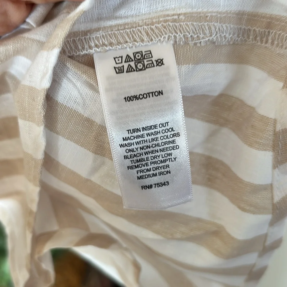 Brand New Tommy Bahama 2-Piece Set Striped Casual Button Down Shirt Cargo Shorts